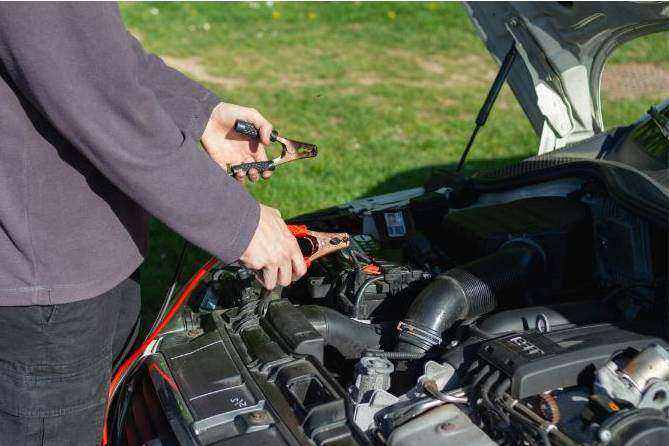 Mechanic working